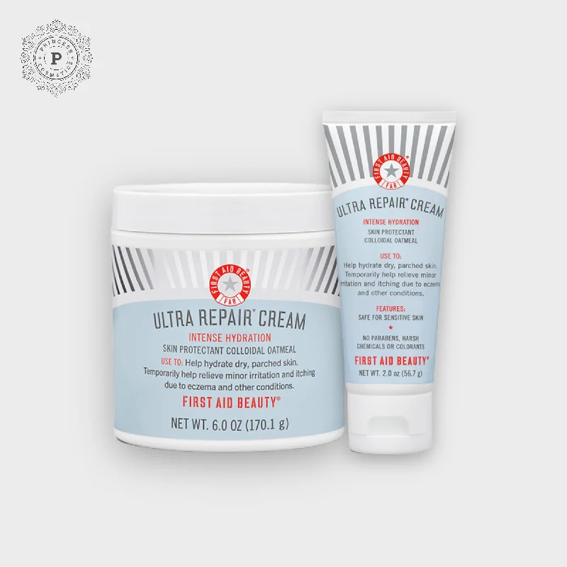 Moisturizers sensitive gel-First Aid Beauty Ultra Repair Cream - 2 size. كريم الإصلاح الفائق للإسعافات الأولية - حجمين