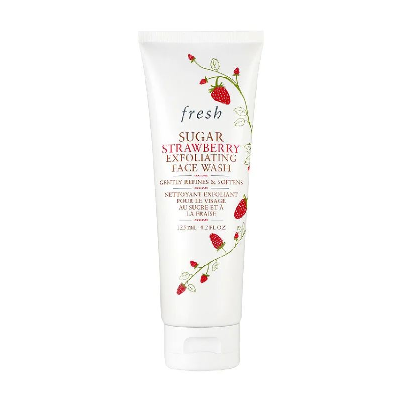 Facial cleansers everyday gel-Sugar Strawberry Exfoliating Face Wash