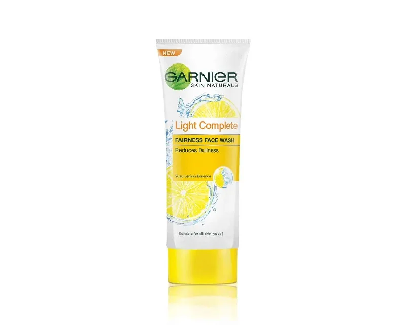 Facial cleansers hydrating cream-Garnier Skin Naturals Light Complete Facewash, 50g