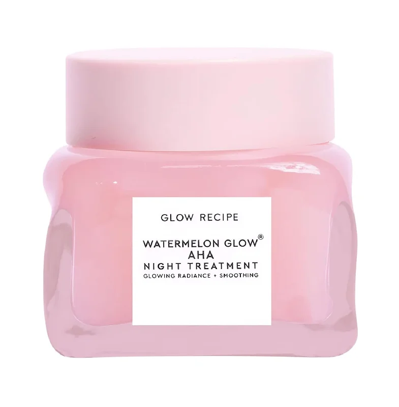 Moisturizers deep daily-Glow Recipe Watermelon Glow AHA Night Treatment 60Ml