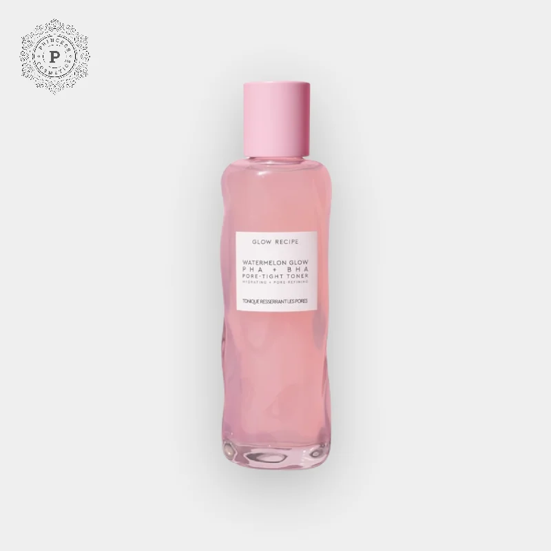 Toners oil-control cream-Glow Recipe Watermelon Glow PHA+BHA Pore-Tight Toner 150ml. تونر توهج البطيخ PHA+BHA لتضييق المسام 150 مل