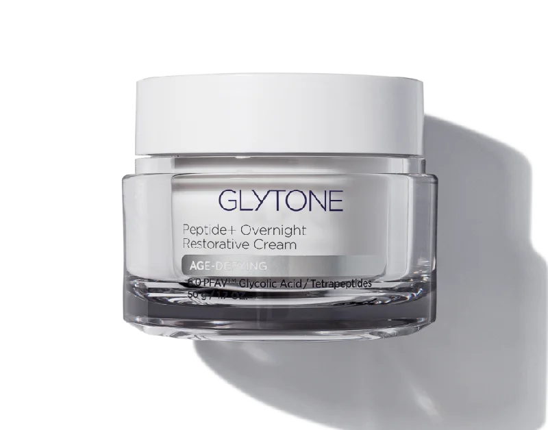 Moisturizers everyday use-Glytone Age-Defying Peptide+ Overnight Restorative Cream