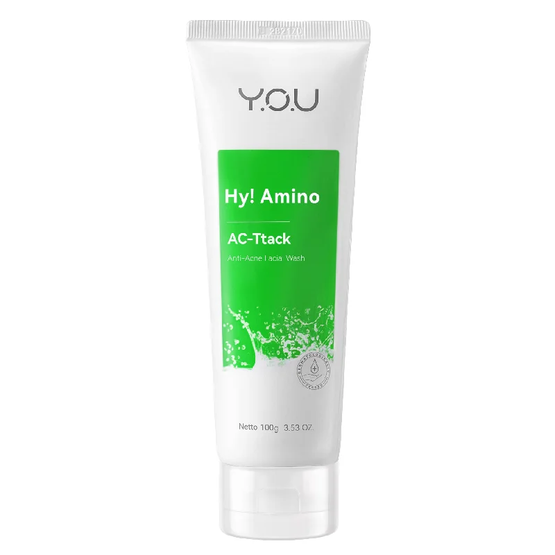 Facial cleansers gentle cream-Hy! Amino AC-Ttack Anti-Acne Facial Wash