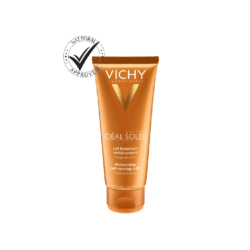 Moisturizers natural cream-Ideal Soleil Self body Tanner -100ml- Vichy