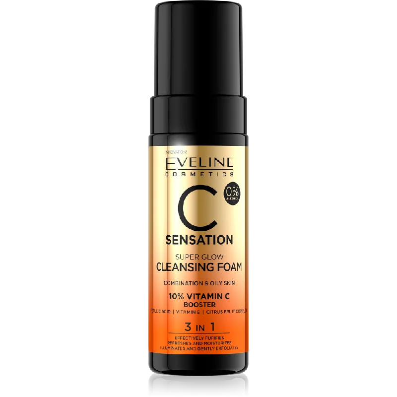 Facial cleansers sensitive white-C-Sensation Illuminating Facial Cleansing Foam with Vitamin C