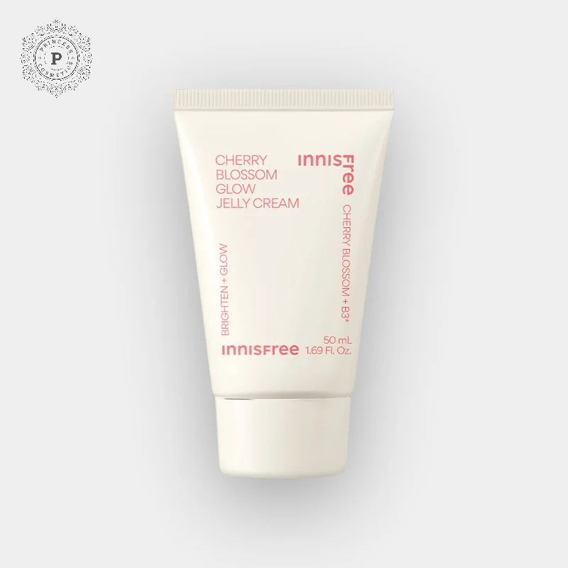 Moisturizers soothing gel-Innisfree Cherry Blossom Glow Jelly Cream 50ml. كريم جيلي زهر الكرز من إينيسفري، 50 مل