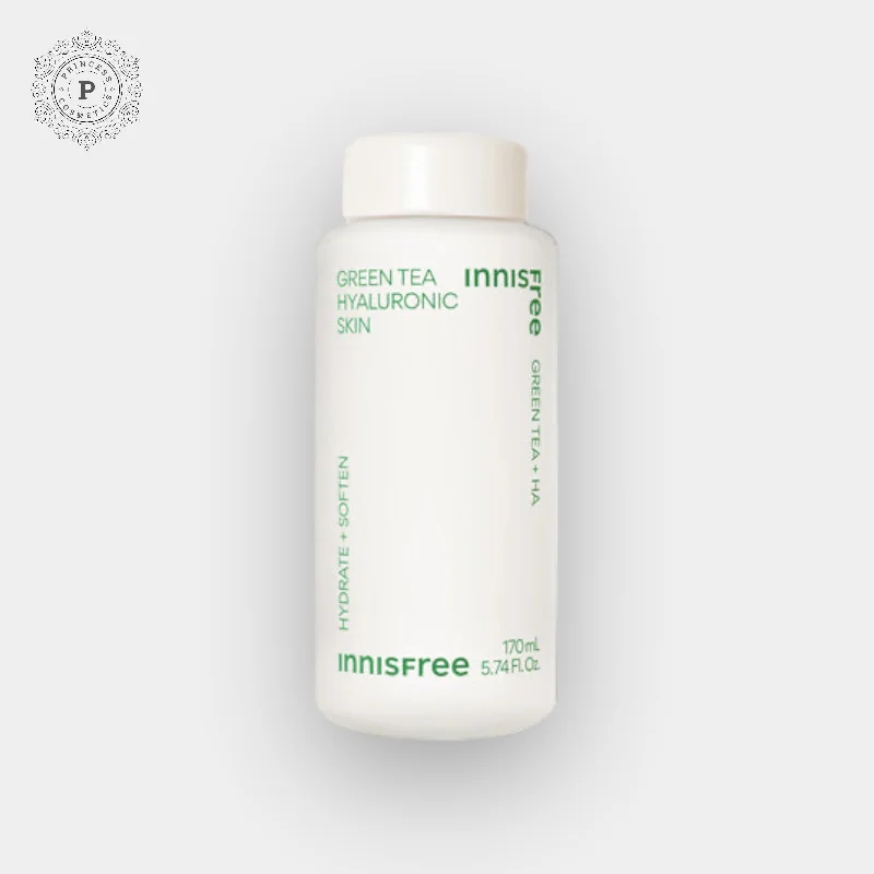 Toners pore face-Innisfree Green Tea Hyaluronic Skin 170ml (Renewed 2023) كريم الهيالورونيك بالشاي الأخضر من إينيسفري 170 مل (تم تجديده 2023)