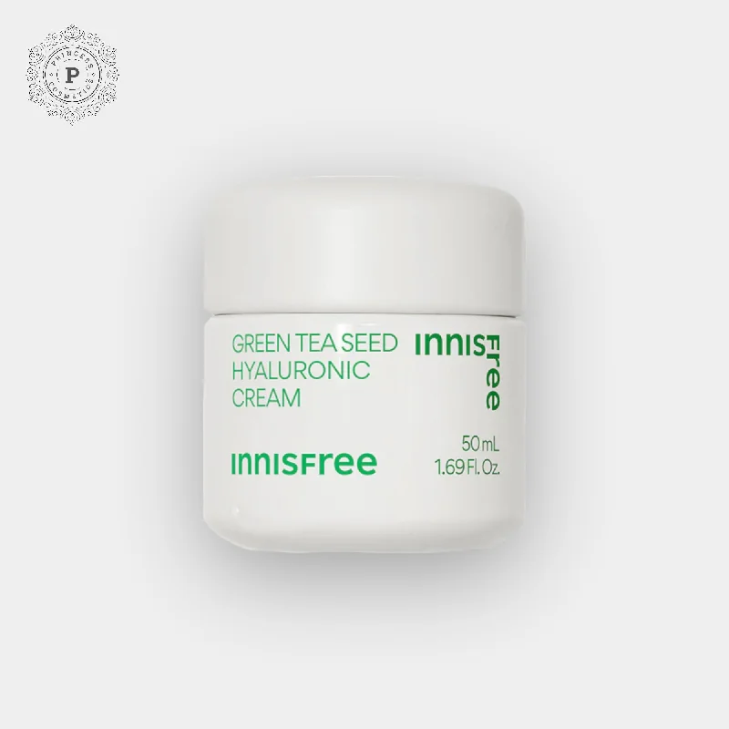 Moisturizers natural white-Innisfree Green Tea Seed Hyaluronic Cream 50ml (Renewal 2023). كريم الهيالورونيك ببذور الشاي الأخضر من إينيسفري 50 مل (تجديد 2023)