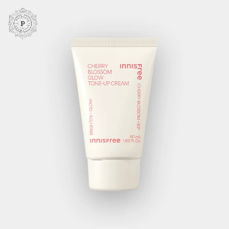 Moisturizers lightweight face-Innisfree Jeju Cherry Blossom Glow Tone-Up Cream 50ml (Renewed 2023). كريم إينيسفري جيجو تشيري بلوسوم جلو تون أب 50 مل (تم تجديده 2023)