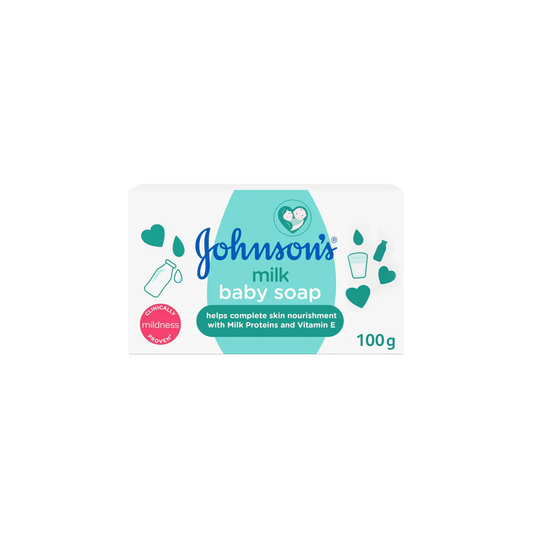 Body lotions deep skin-Johnsons Milk Baby Soap 100G