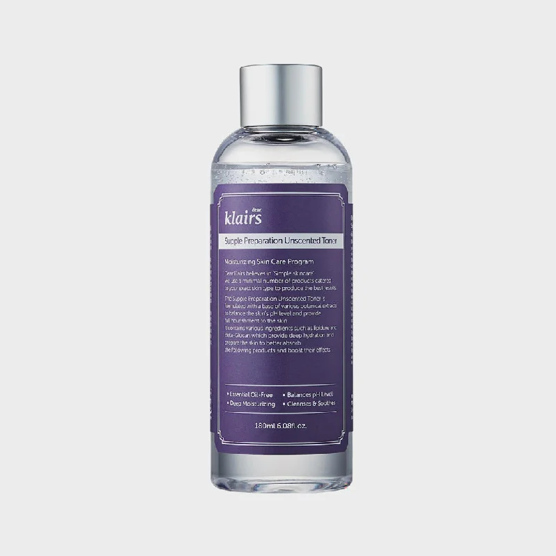 Toners balancing daily-KLAIRS Supple Preparation Unscented Toner