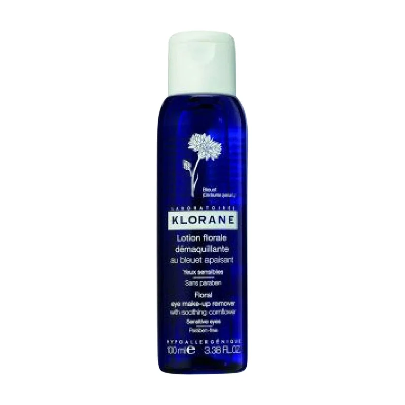 Facial cleansers smooth white-Eye Make-Up Remover With Soothing Cornflower