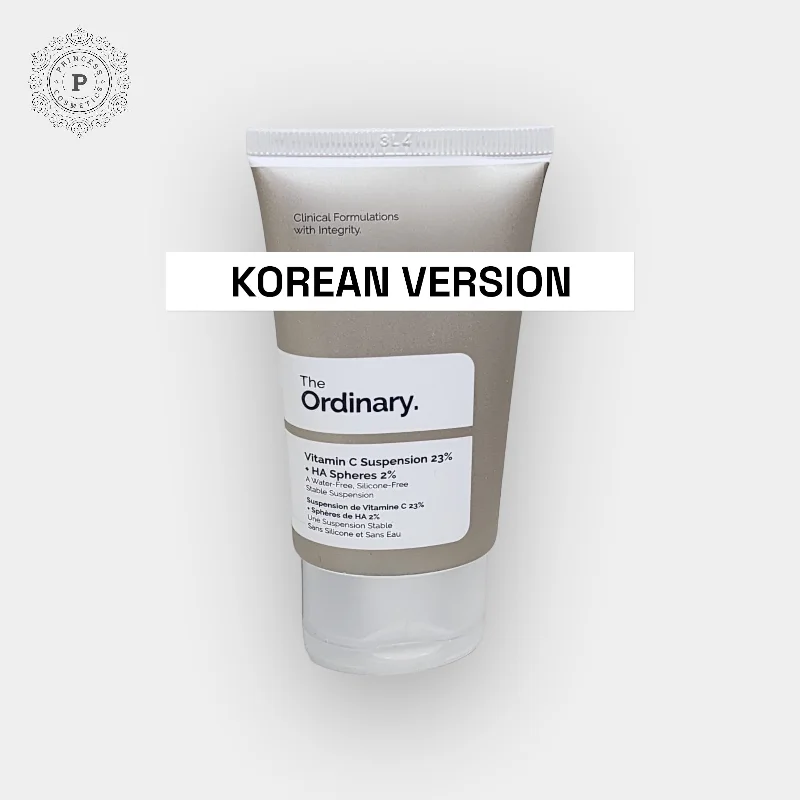 Moisturizers long-lasting cream-The Ordinary Vitamin C Suspension 23% + HA Spheres 2% 30ml (KOREAN VERSION). ذا اوردناري فيتامين سي معلق 23% + HA 2% 30 مل (النسخة الكورية)