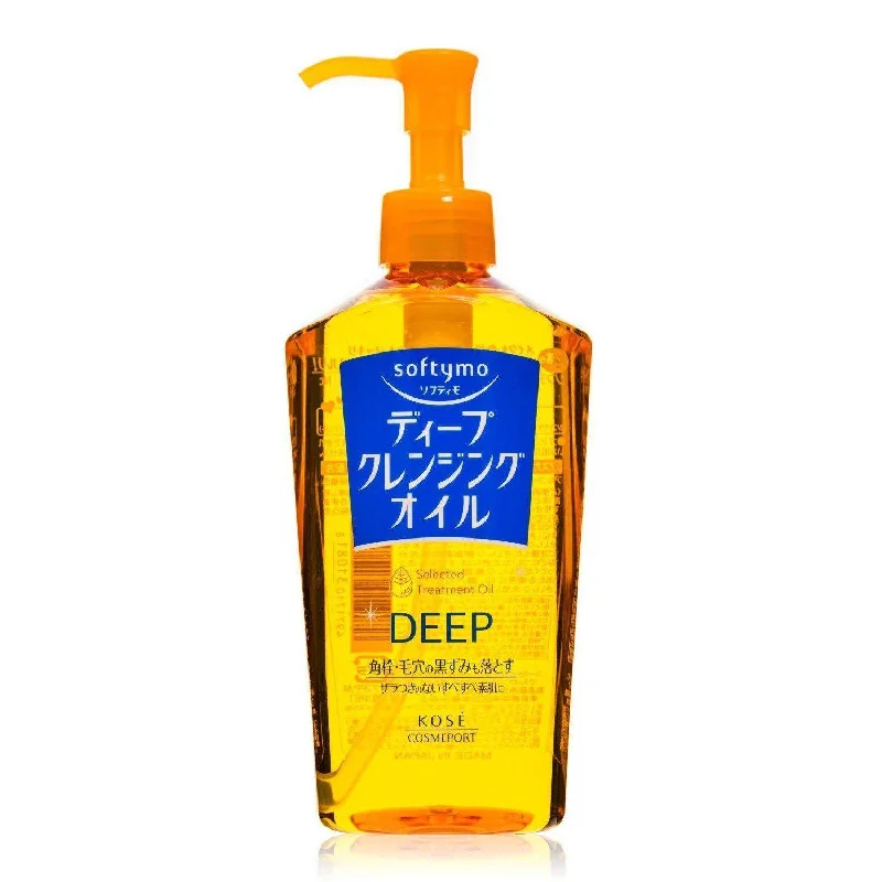 Facial cleansers oil-control white-Kose Softymo Deep Cleansing Oil