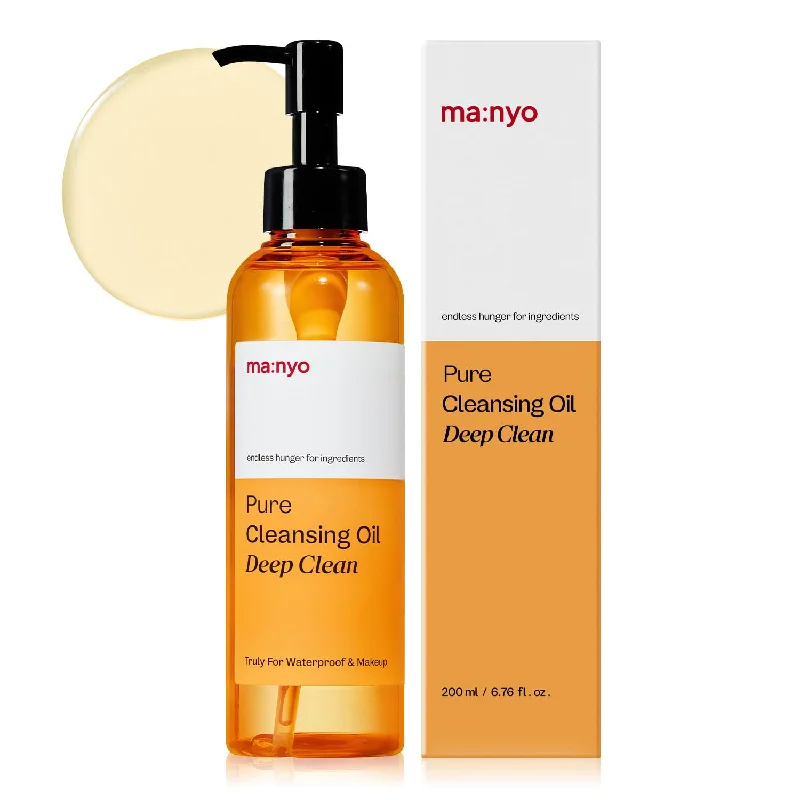 Facial cleansers sensitive skin-Manyo Factory Pure Cleansing Oil Deep Clean