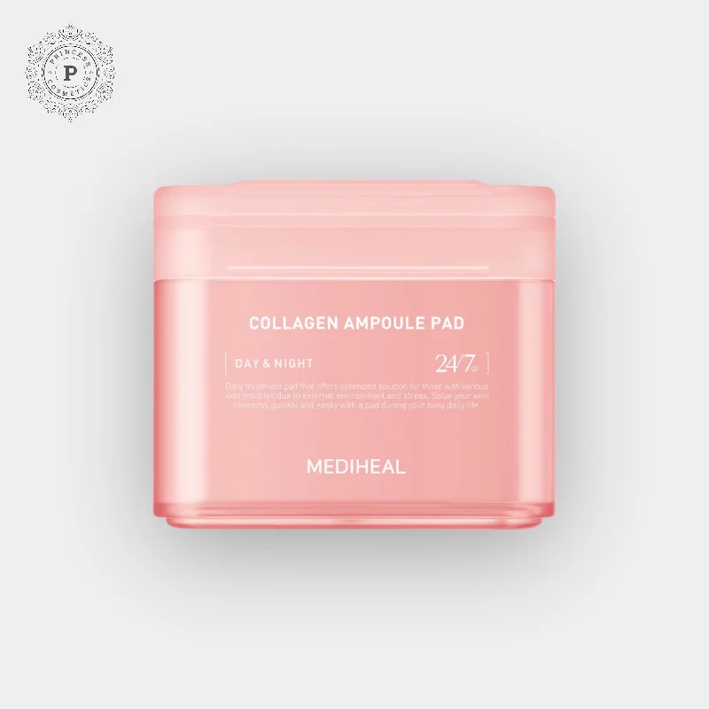 Toners pore daily-Mediheal Collagen Ampoule Pad (100 pads). ميديهيل الكولاجين أمبولة وسادة