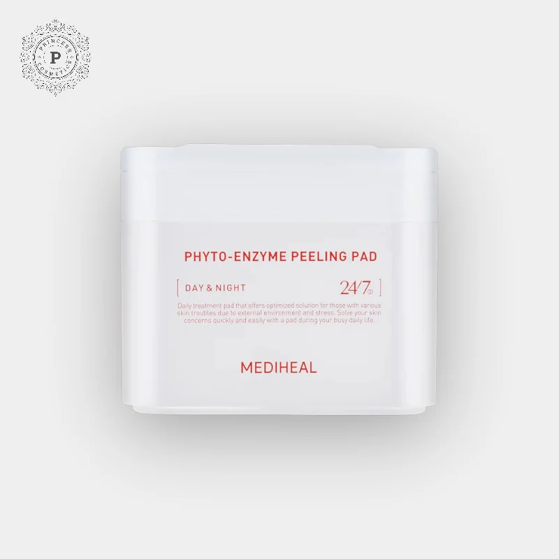 Toners non-drying daily-Mediheal Phyto-Enzyme Peeling Pad (90 pads). وسادة تقشير الإنزيم النباتي Mediheal