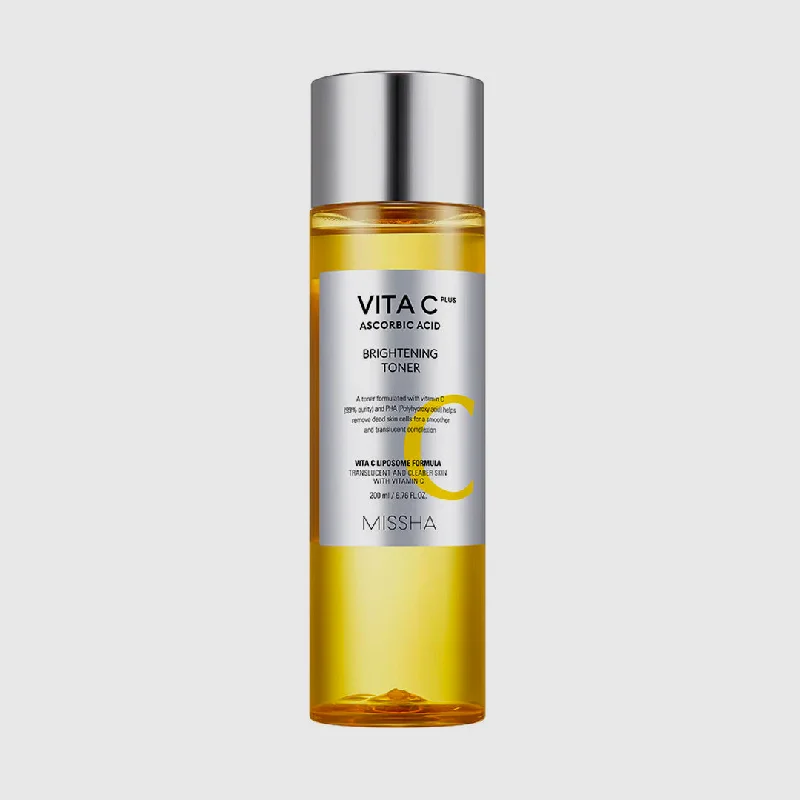 Toners sensitive white-Missha Vita C Plus Brightening Toner