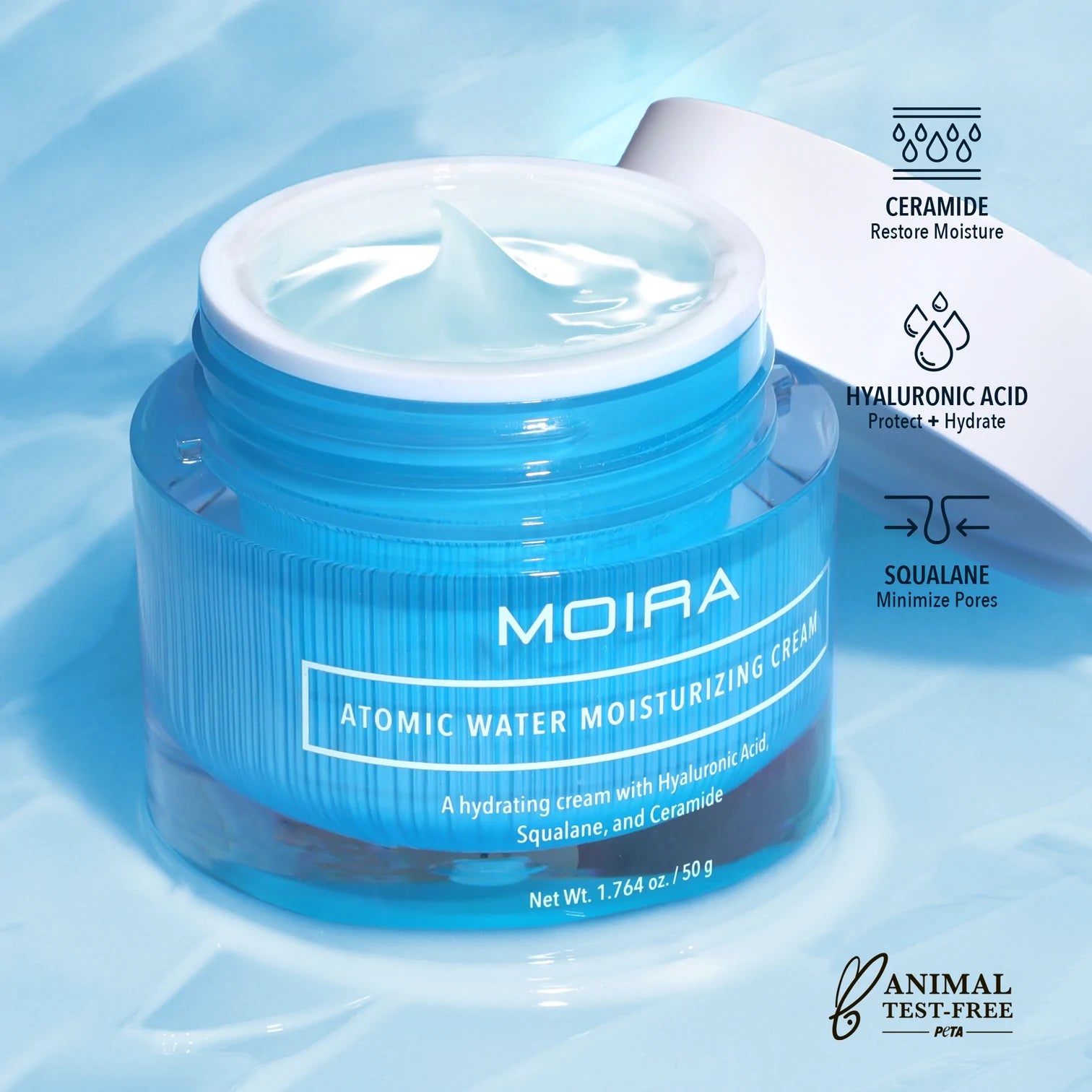 Moisturizers anti-aging gel-ATOMIC WATER MOISTURIZING CREAM