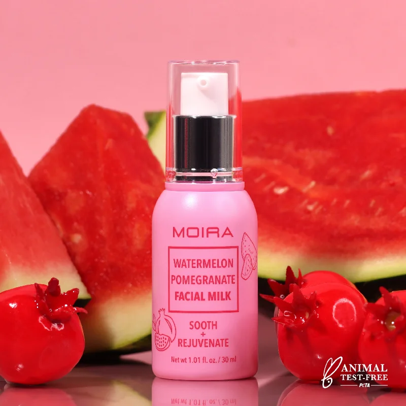 Moisturizers natural skin-Moira Watermelon Pomegranate Facial Milk