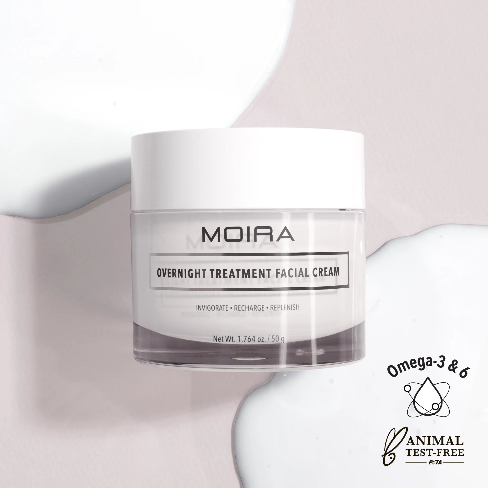 Moisturizers everyday cream-Moria Overnight Treatment Facial Cream