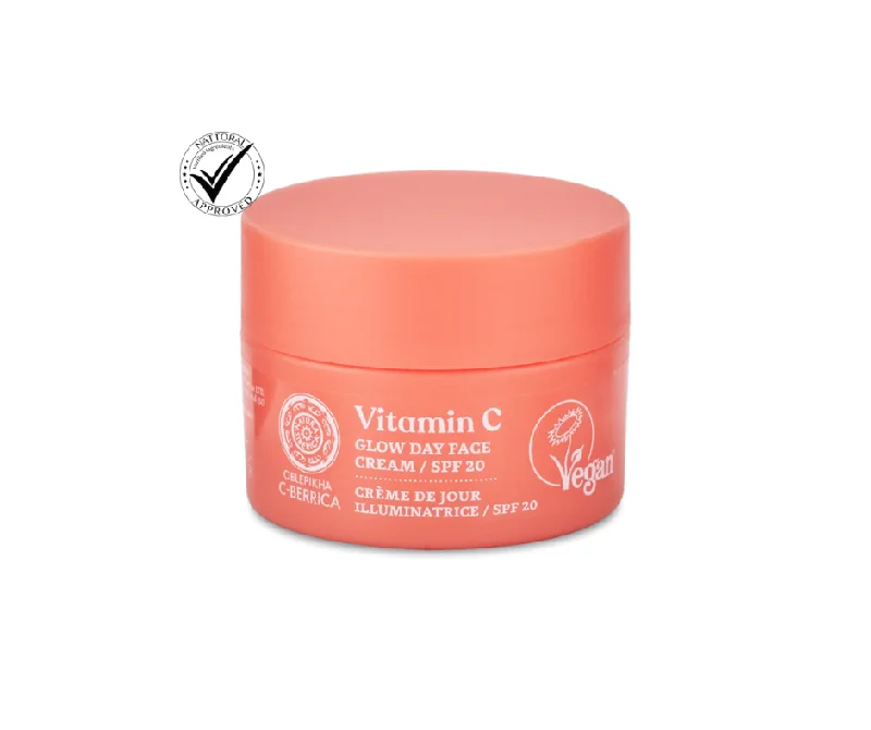 Moisturizers soothing cream-Natura siberica Vitamin C Glow Day Face Cream, 50 ml