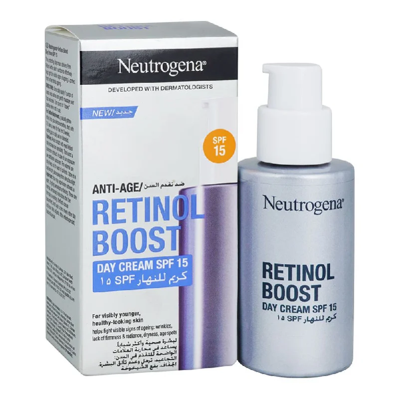 Moisturizers anti-aging white-Neutrogena Anti Age Retinol Boost Day Cream 50Ml