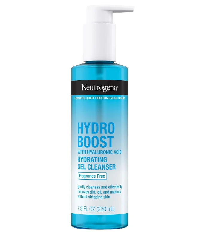 Facial cleansers gentle gel-Neutrogena Hydro Boost Hydrating Cleansing Gel 230Ml