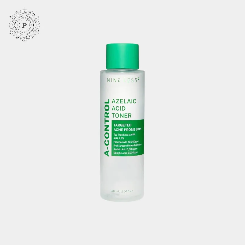 Toners refreshing gel-Nineless A-Control Azelaic Acid Toner 150ml ناينليس أ كونترول حمض الأزيليك تونر