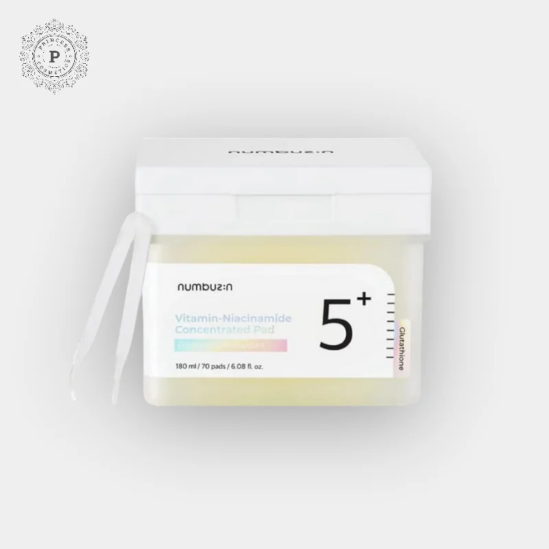 Toners hydrating face-Numbuzin No.5 Vitamin-Niacinamide Concentrated Pad (70 Pads). نومبوزين رقم 5 ضمادة مركزة بفيتامين نياسيناميد (70 ضمادة)