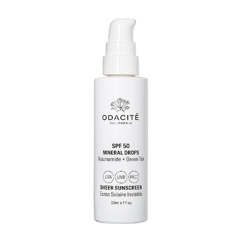 Moisturizers sensitive daily-Sheer Sunscreen Mineral Drops SPF 50