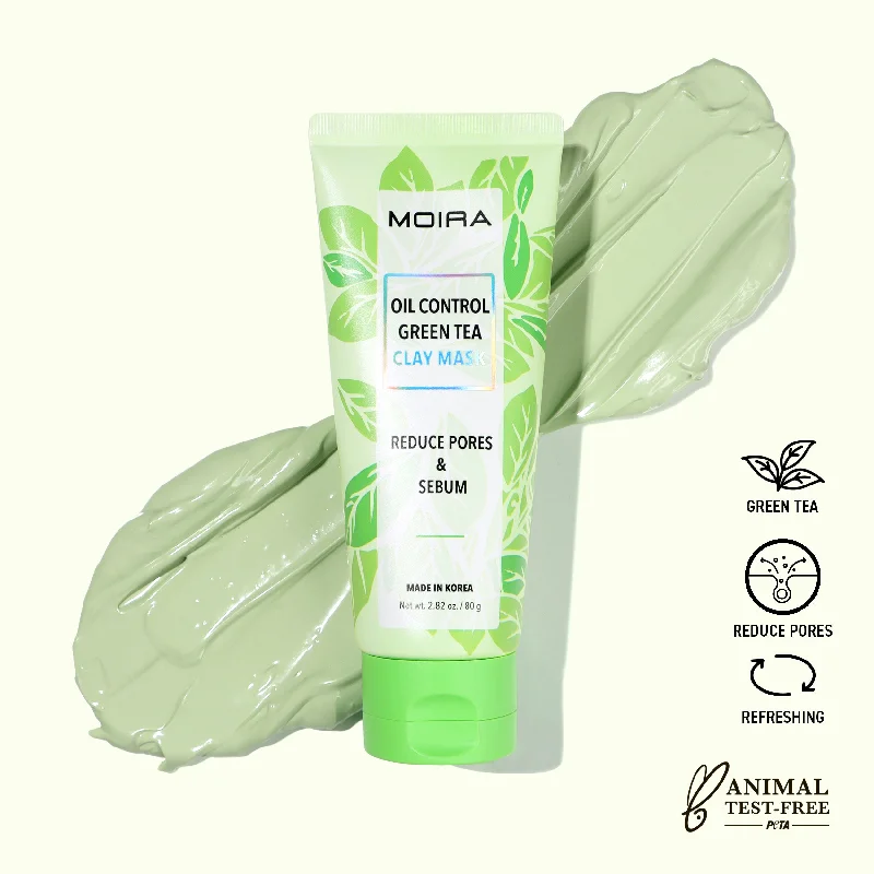 Facial cleansers smooth white-Oil Control Green Tea Clay Mask