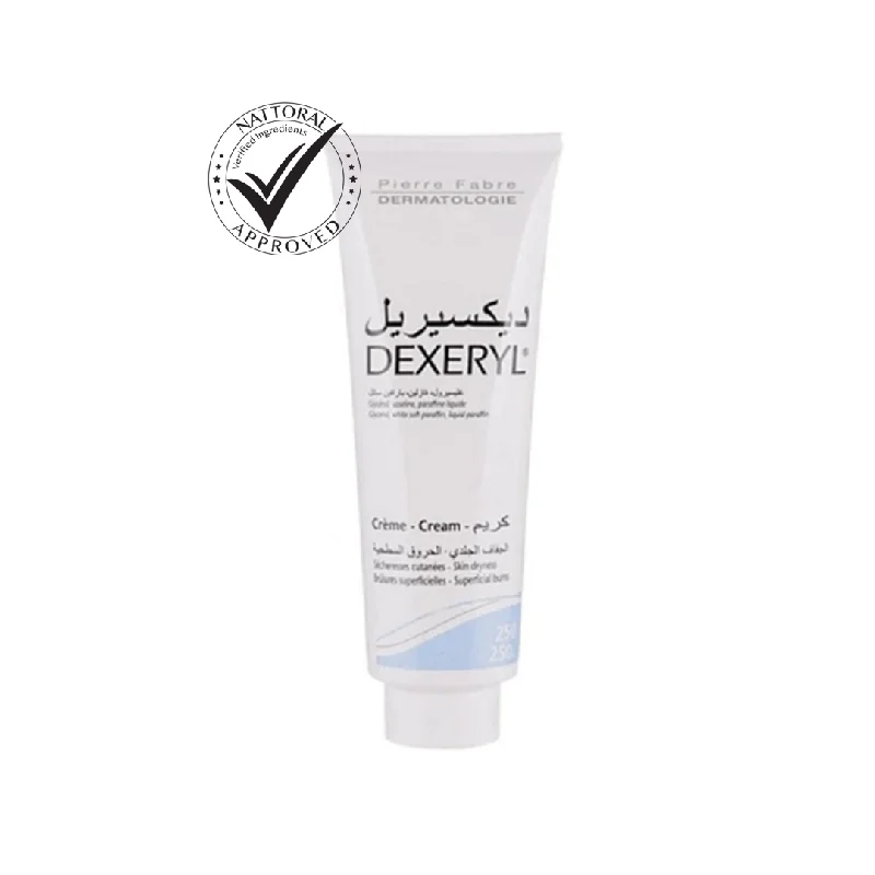 Moisturizers hydrating white-P Dexeryl Emollient cream for Dry & Eczema effected skin-250g- Ducray