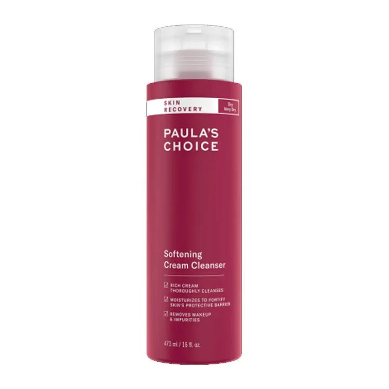 Facial cleansers sensitive gel-Paula's Choice Skin Recovery Softening Cream Cleanser