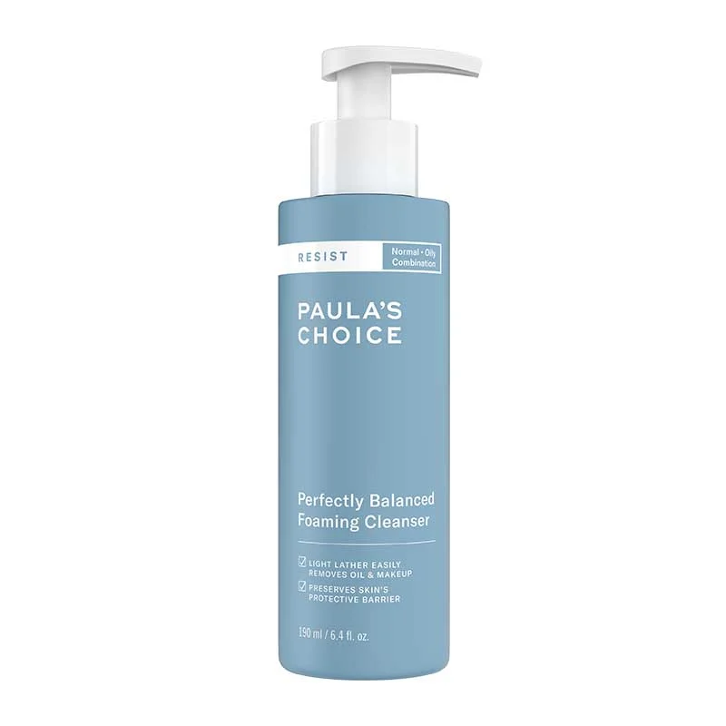 Facial cleansers foaming gel-Paula's Choice Resist Perfectly Balanced Foaming Cleanser