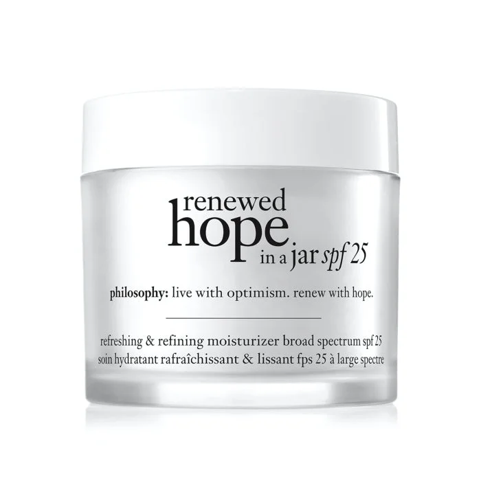 Moisturizers hydrating cream-Philosophy Renewed Hope In A Jar SPF 25 Refreshing & Refining Moisturizer 60Ml