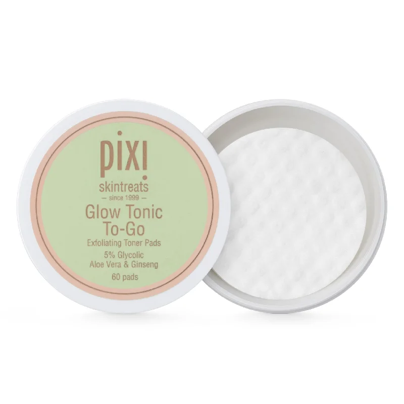 Toners sensitive white-Pixi Glow Tonic To-go Exfoliating Toner 60Pads/Rondelles