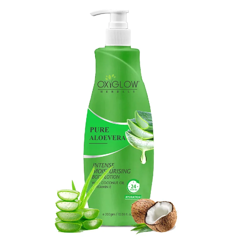 Body lotions non-greasy cream-Pure Aloe Vera Intense Moisturizing Body Lotion