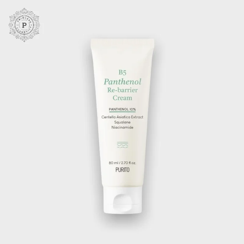 Moisturizers lightweight cream-Purito B5 Panthenol Re-Barrier Cream 80ml. بوريتو B5 بانثينول كريم إعادة الحاجز