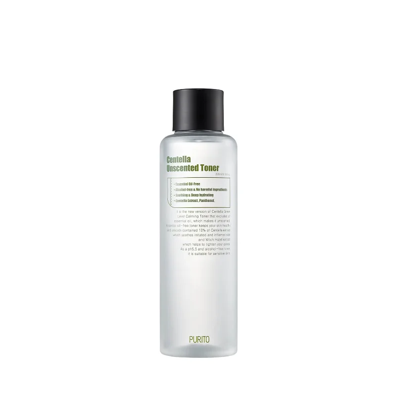 Toners sensitive liquid-Purito Centella Unscented Toner (Soothing toner with centella without oils)