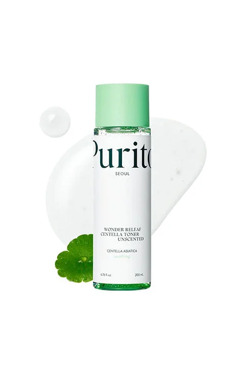 Toners soothing black-[Purito] SEOUL Wonder Releaf Centella Toner Unscented (200mL/6.76fl.oz)