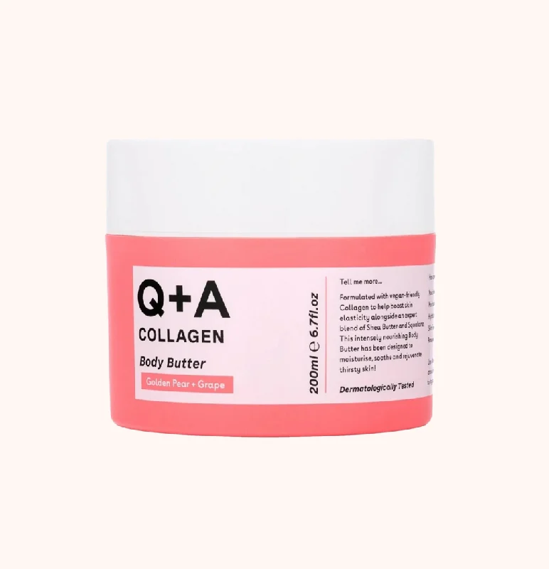 Body lotions long-lasting gel-Q+A Collagen Body Butter 200ml