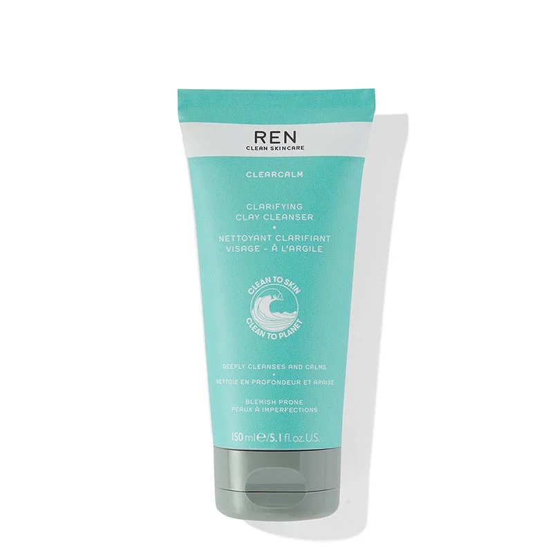 Facial cleansers refreshing daily-REN Clearcalm Clarifying Cleanser