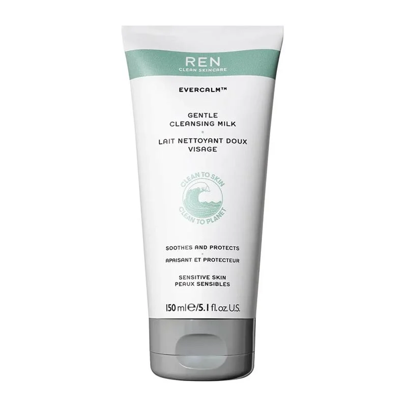 Facial cleansers smooth cream-REN Evercalm Gentle Cleansing Milk 150ml