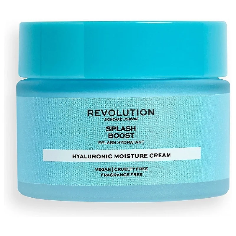 Moisturizers sensitive black-Makeup Revolution Skincare Splash Boost Moisture Cream With Hyaluronic Acid