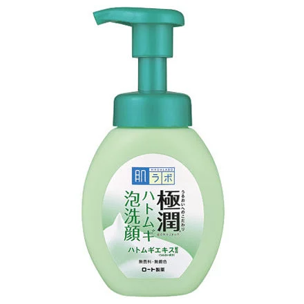 Facial cleansers deep cleansing white-Rohto Hada Labo Foaming Wash Pearl Barley