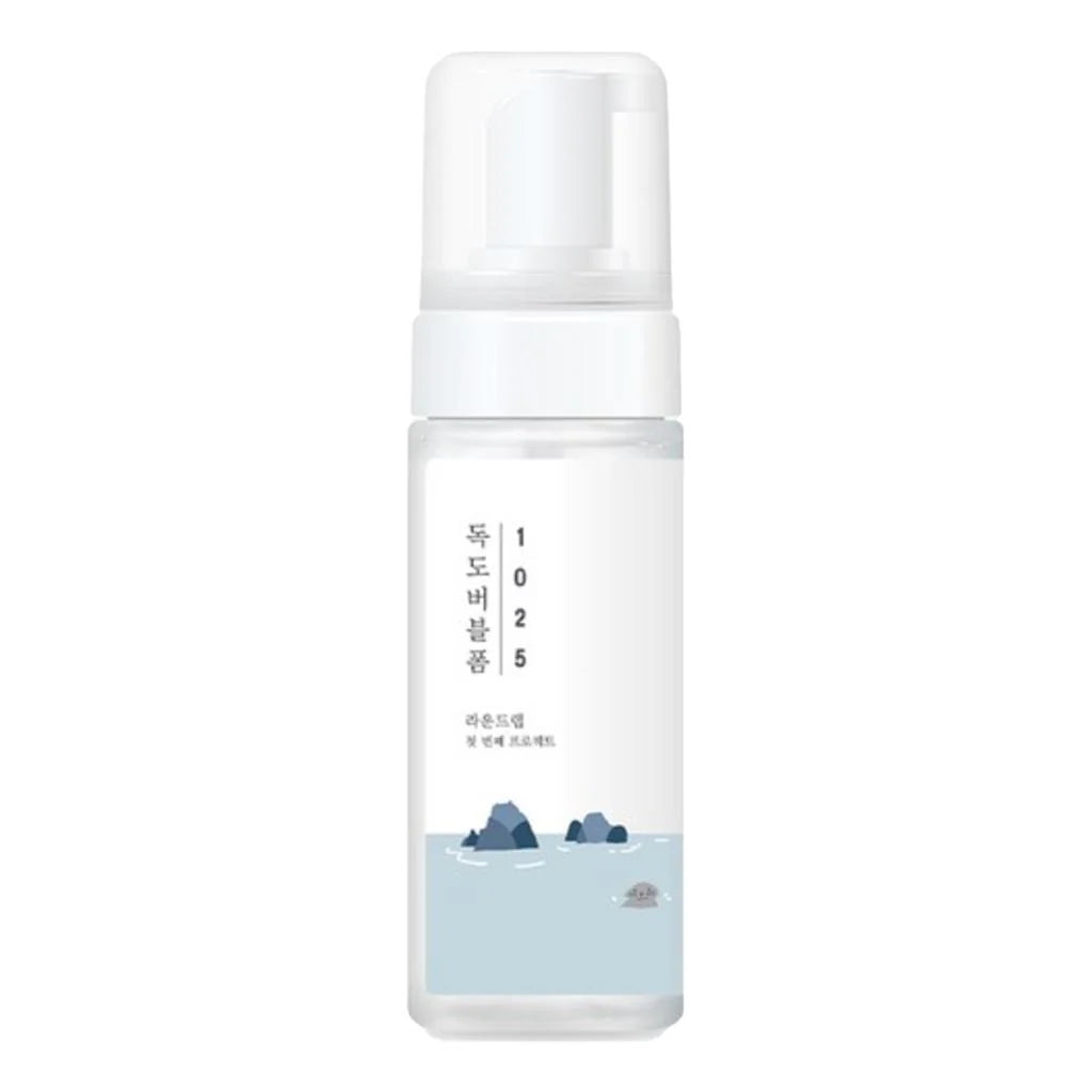 Facial cleansers smooth black-Round Lab 1025 Dokdo Bubble Foam