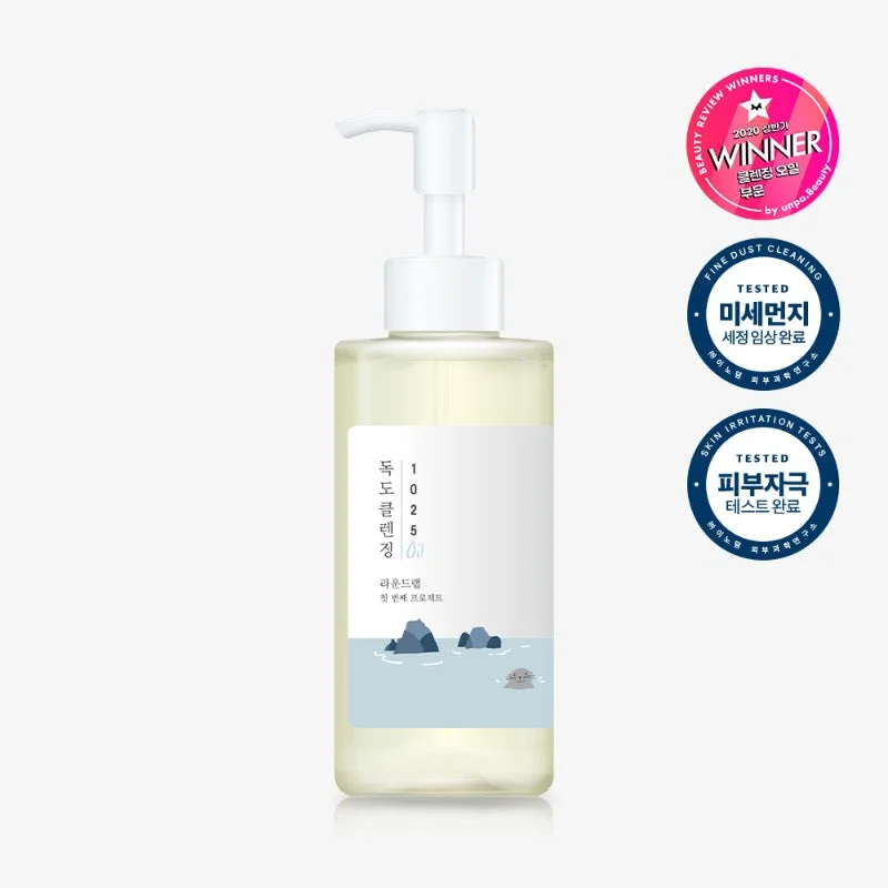 Facial cleansers deep cleansing face-Round Lab 1025 Dokdo Cleansing Oil 200ml