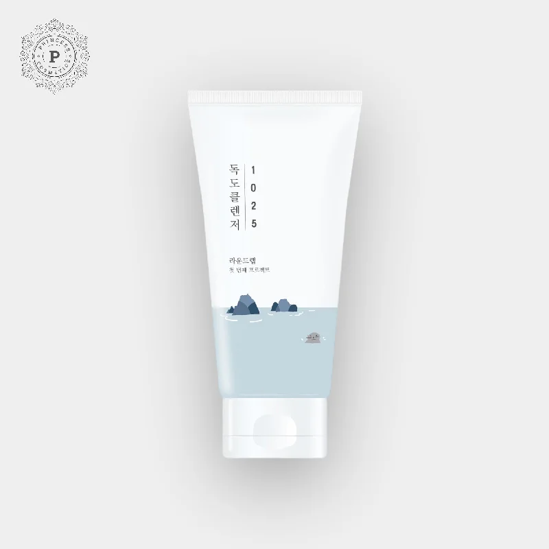 Facial cleansers sensitive daily-Round Lab Dokdo Cleanser 150ml. منظف راوند لاب دوكدو 150 مل