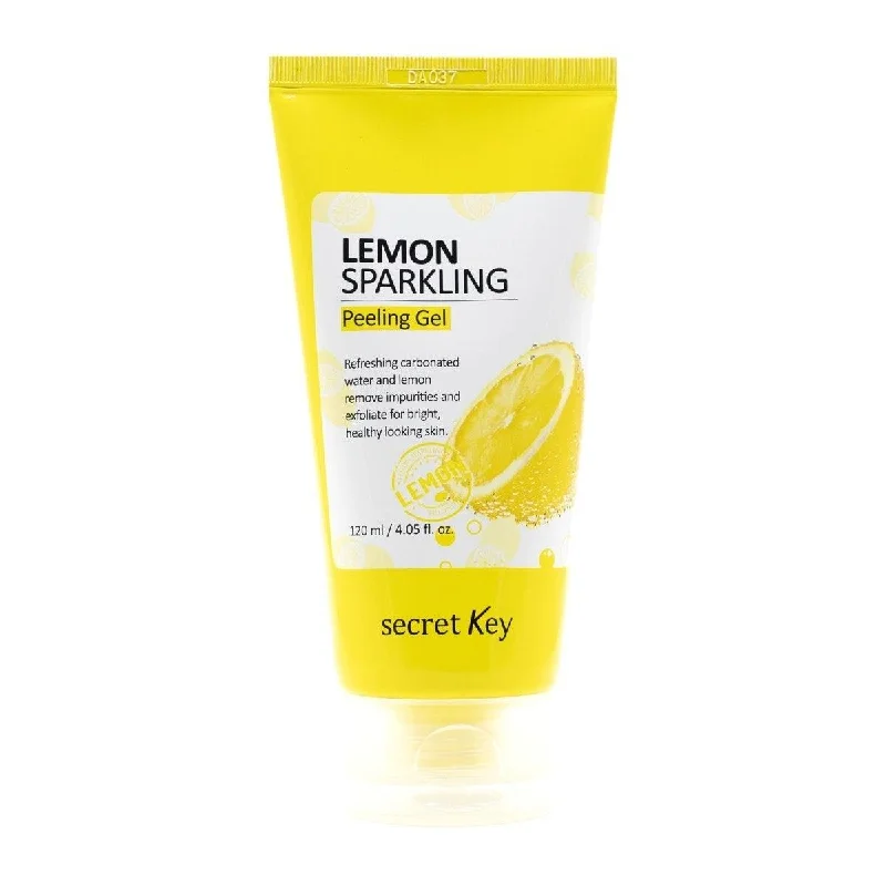 Facial cleansers oil-control daily-Secret Key Lemon Sparkling Peeling Gel 120ml